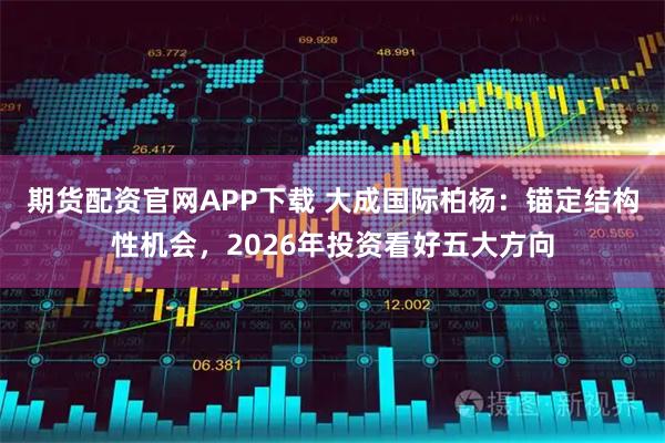 期货配资官网APP下载 大成国际柏杨：锚定结构性机会，2026年投资看好五大方向